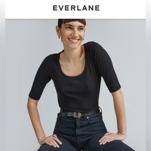 Everlane scoop neck top
